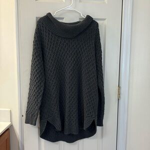 Maternity Gray Sweater Dress - Motherhood Maternity - Size XL